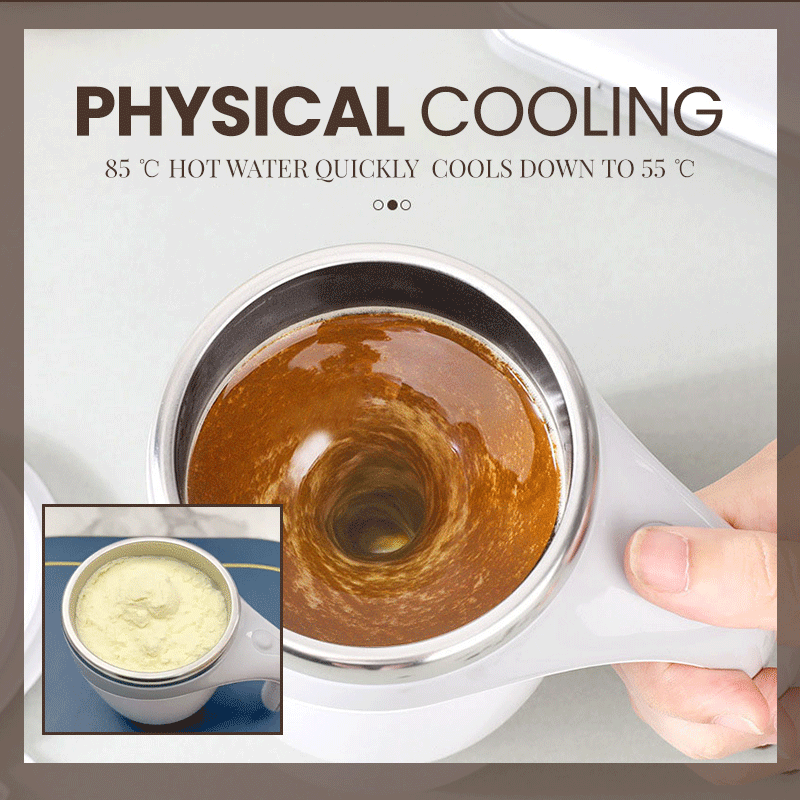 🥤 Self-Stirring Electric Mixing Cup – Perfectly Mixed Drinks in Seconds ⚡