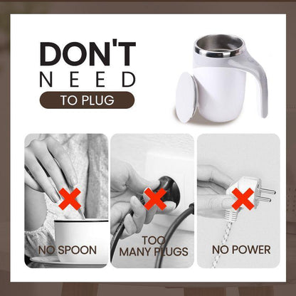 🥤 Self-Stirring Electric Mixing Cup – Perfectly Mixed Drinks in Seconds ⚡
